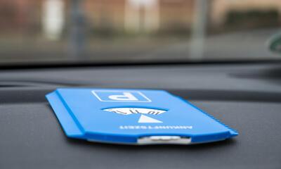 Parkeerschijf - blauwe zone